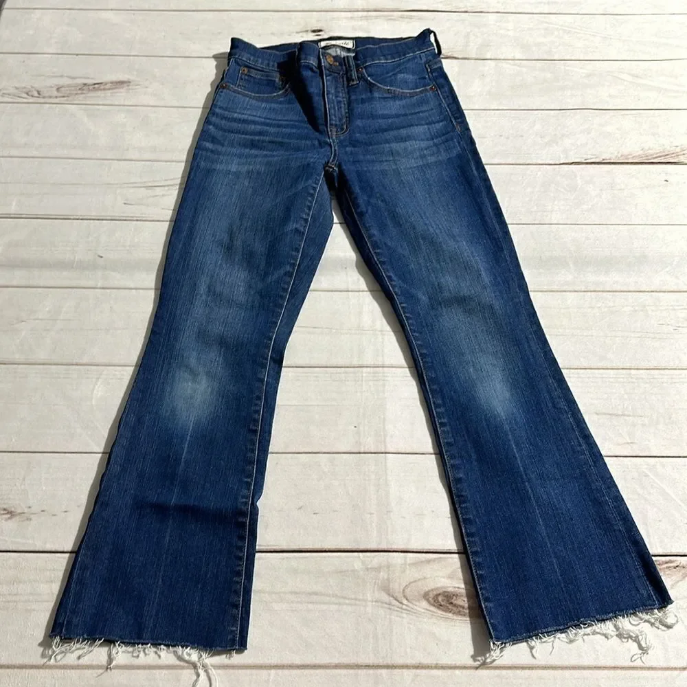 Madewell Women's Cali Demi Boot Ankle Jeans